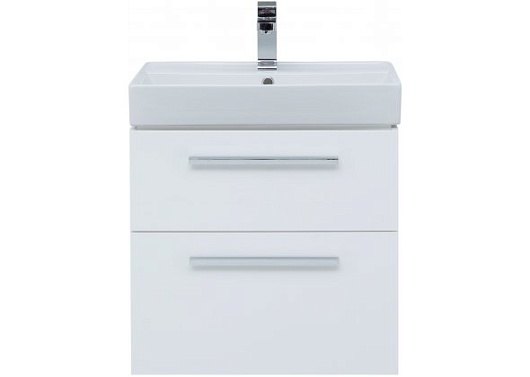 Aquanet Тумба с раковиной Nova 60 белая – картинка-7