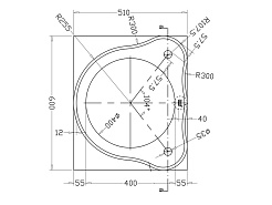 Zorg Кухонная мойка "Inox Glass" GL-510-BLACK – фотография-2