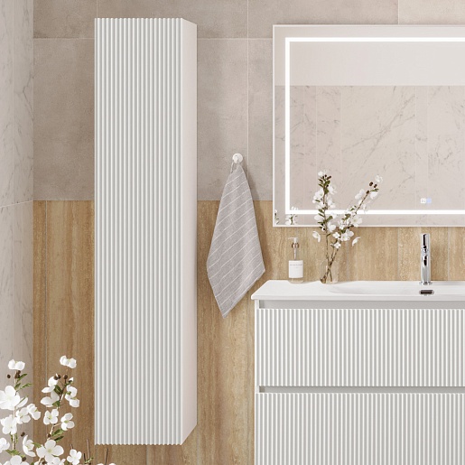BelBagno Шкаф подвесной UNO 33/160 Bianco Opaco – картинка-11