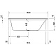 Duravit Акриловая ванна "P3 Comforts 700372000000000" R 160х70 – фотография-8