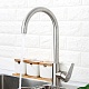 Frap Смеситель для кухни H48 F4048 сатин – фотография-6