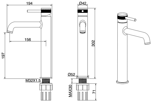 Allen Brau Смеситель для раковины Priority 5.31002-00 хром – фотография-10