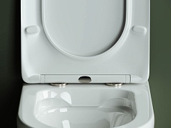 Ceramicanova Подвесной унитаз HighLight Rimless CN1804 белый – фотография-5