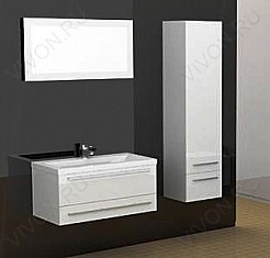 Aquanet Мебель для ванной  "Нота 90 лайт" белая (165381) – фотография-2