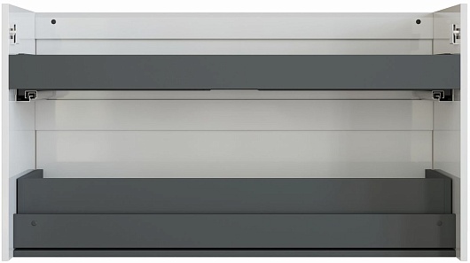 Aquanet Тумба с раковиной Nova Lite 2.0 110 подвесная белая – фотография-8