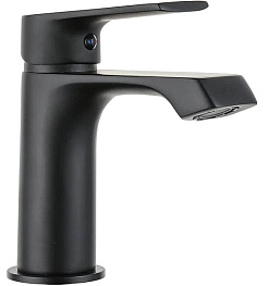 Frap Смеситель для раковины H71-6 F1071-6 черный – фотография-1