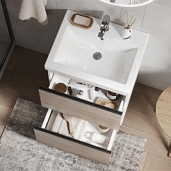 Vigo Мебель для ванной Cross 600-0-2 дуб давос натуральный – фотография-8