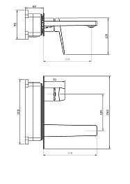 BelBagno Смеситель для раковины Ardente ARDENTE-BLVM-CRM-W0 хром – фотография-3