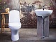 Gustavsberg Унитаз-компакт Estetic Hygienic Flush безободковый с микролифтом – фотография-12