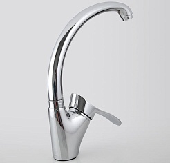 Frap Смеситель для кухни H01 F4101-2 хром – фотография-2