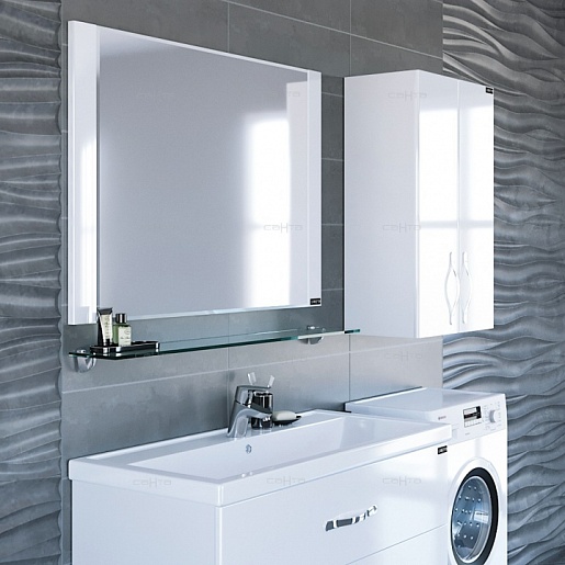 СанТа Мебель для ванной Виктория 100 NEW напольная – картинка-6