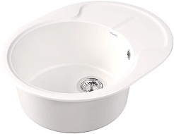 Dr. Gans Мойка кухонная Берта 620 белая – фотография-2