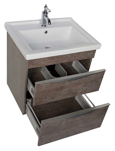 Aquanet Мебель для ванной "Эвора 70" дуб антик – фотография-12