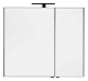 Aquanet Зеркальный шкаф "Тулон 100" белый – фотография-6