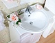 Бриклаер Мебель для ванной Лючия 60 белая, шкафчик – картинка-13