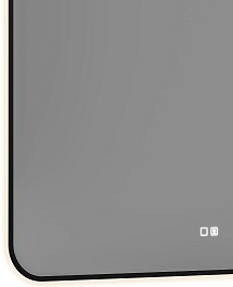 Aquanet Зеркало Контур 60x80 Led TX с подсветкой и антизапотеванием черное – фотография-7