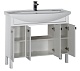 Aquanet Мебель для ванной "Честер 105" белый/серебро – фотография-17