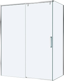 BelBagno Душевой уголок Soft Close-1 SOFT_CLOSE-1-AH-1-160/100-C-Cr 160x100 профиль хром стекло прозрачное – фотография-1