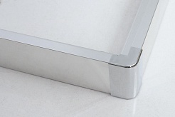 BelBagno Душевой уголок Due 80/80 DUE-A-2-80-C-Cr стекло прозрачное – фотография-2