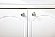 Бриклаер Мебель для ванной Лючия 60 белый глянец/золото, шкафчик – картинка-14