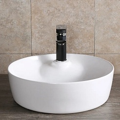 Ceruttispa Раковина накладная 44 CR0090 белая – фотография-4