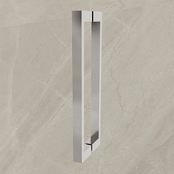 Vincea Душевой уголок Extenza 110/120x90 VSR-4EX111290CL профиль хром стекло прозрачное – фотография-4