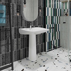 Керамин Раковина для людей с ограниченными возможностями Инклюжн 60 4810531139010 – фотография-3