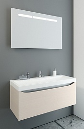 Aqwella Мебель для ванной Верона 100 акация – фотография-3
