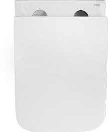 Azario Унитаз подвесной Mona AZ-0057 безободковый белый – фотография-7