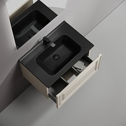 Sancos Тумба с раковиной Very 70 beige soft раковина Element 71 CN7007MB – фотография-2