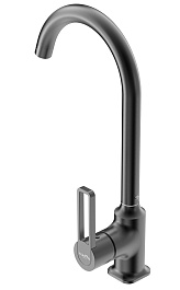 Tokito Смеситель для кухни KUDO чёрный TOK-KUD-1013 – фотография-1