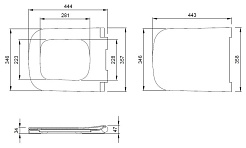 Allen Brau Крышка-сиденье Infinity 4.21013.20 белый глянец – фотография-3