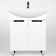 Viant Тумба под раковину Лима 70 2 дверки белая – картинка-8