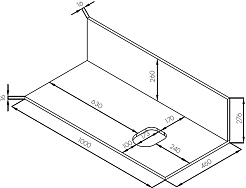 Акватон Столешница под раковину Мишель 100 со стеновой панелью дуб эндгрейн – фотография-4