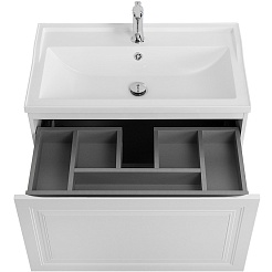 Cezares Тумба с раковиной Giubileo 80 подвесная bianco lucido – фотография-5