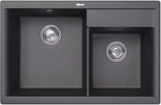 Florentina Мойка кухонная Касси 780 черная