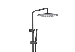 Aquatek Душевая система Лира AQ2440MB матовая черная – фотография-2