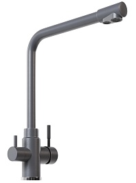 Mixline Смеситель для кухни 35k ML-GS13 (342) графит – фотография-2