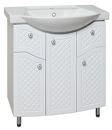 Runo Тумба для умывальника Милано 75 – фотография-1