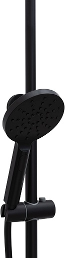 Allen Brau Душевая стойка Eclipse 5.E1007-31 черный матовый – фотография-4