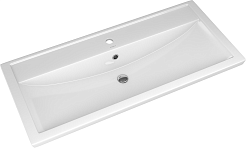 Corozo Мебель для ванной Юта 100 белая – фотография-9
