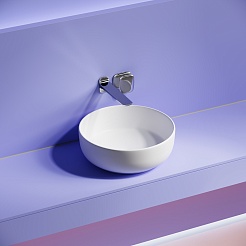 Ceramicanova Мебельная раковина Taycan 37 CN12003MW белый матовый – фотография-2