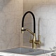 Sancos Смеситель для кухни Orta SC4008BG брашированное золото PVD покрытие – фотография-9