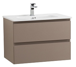 BelBagno Тумба с раковиной Kraft 75 подвесная Бежевый матовый – фотография-1