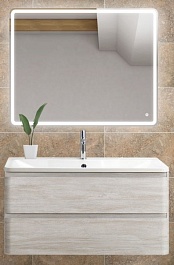 BelBagno Мебель для ванной ALBANO 800 Cemento Verona Grigio, TCH – фотография-1
