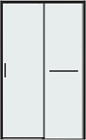 Grossman Душевая дверь в нишу Style 130x195 профиль черный матовый стекло прозрачное
