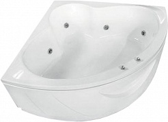 BellSan Акриловая ванна Тера 150x150 с гидромассажем – фотография-1
