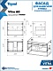 Teymi Фасад для тумбы Vitra 60 белый – картинка-10