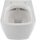 Allen Brau Унитаз подвесной Liberty 4.33004.20 белый с крышкой 4.33006.20 – фотография-29