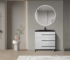 Parly Тумба с раковиной Bella T75 белая – фотография-4